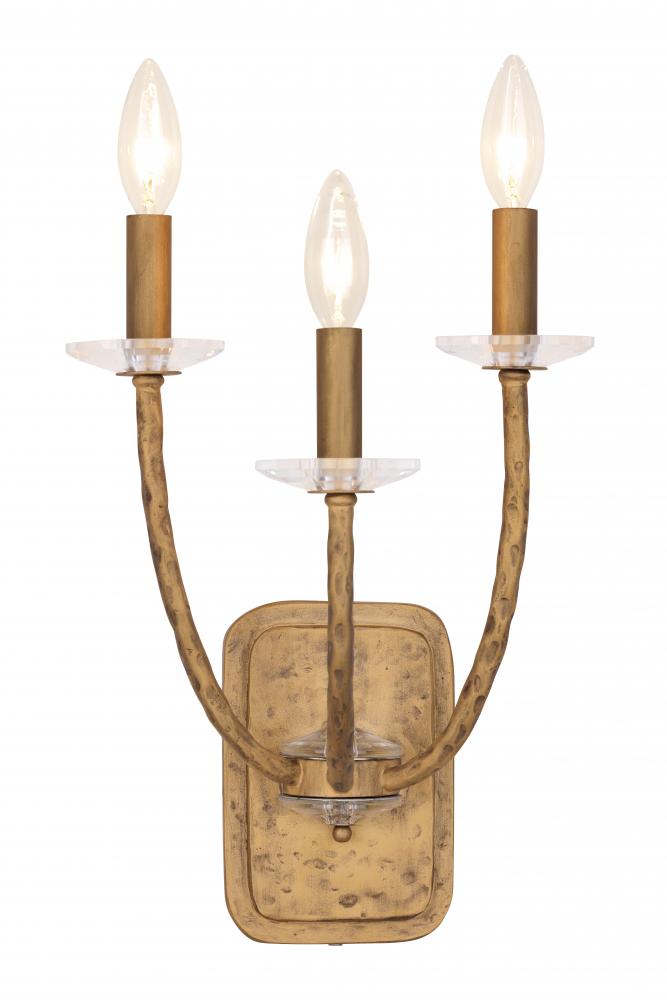 Atella - 3 Light Wall Sconce