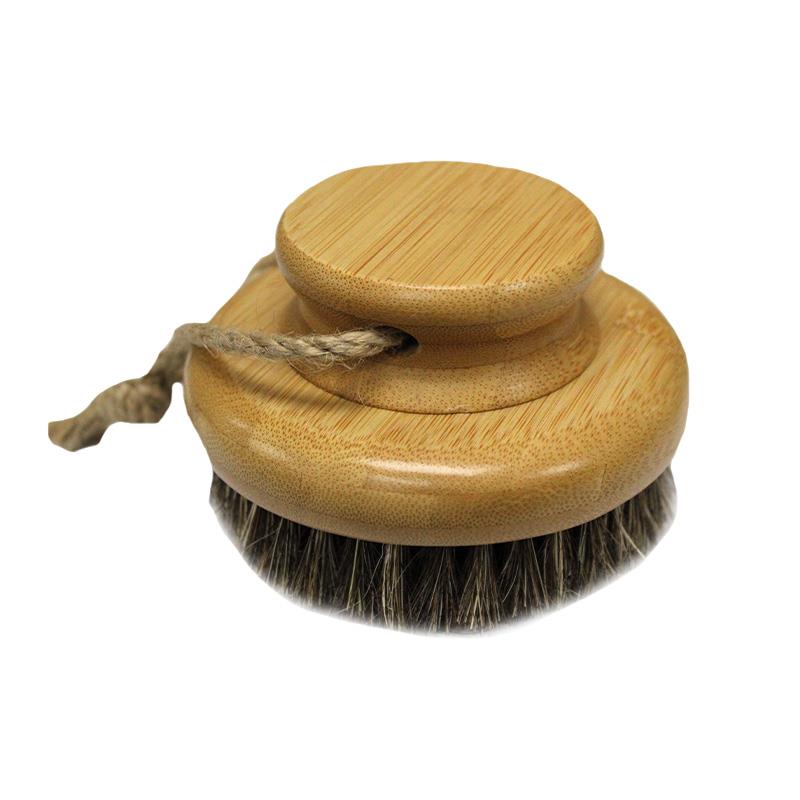 Bamboo Round Bath Brush