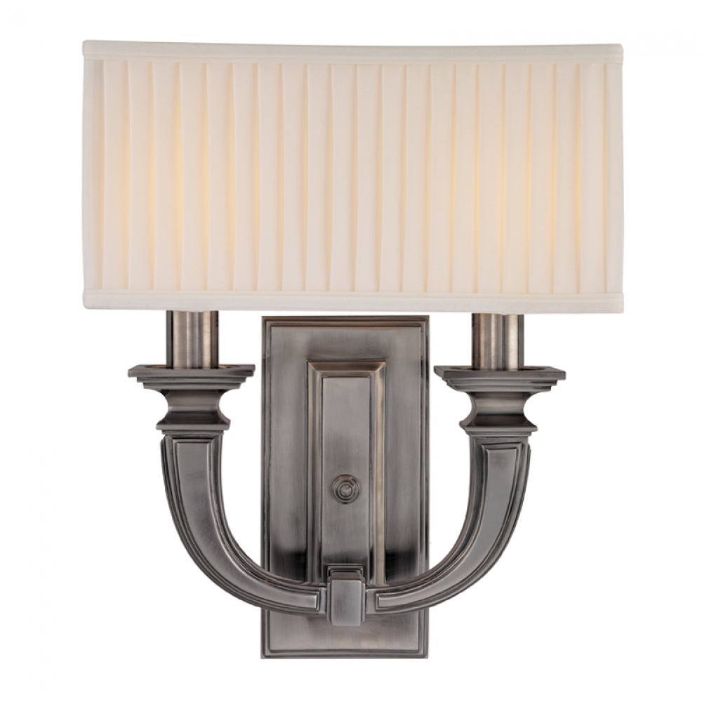 2 LIGHT WALL SCONCE