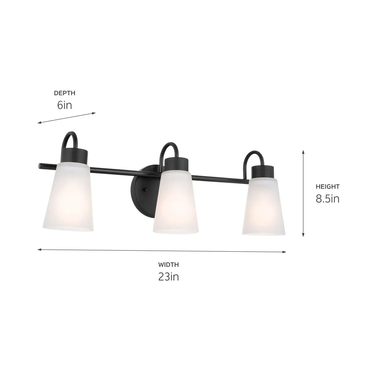 Erma 3 Light Vanity Light (3 Finishes)