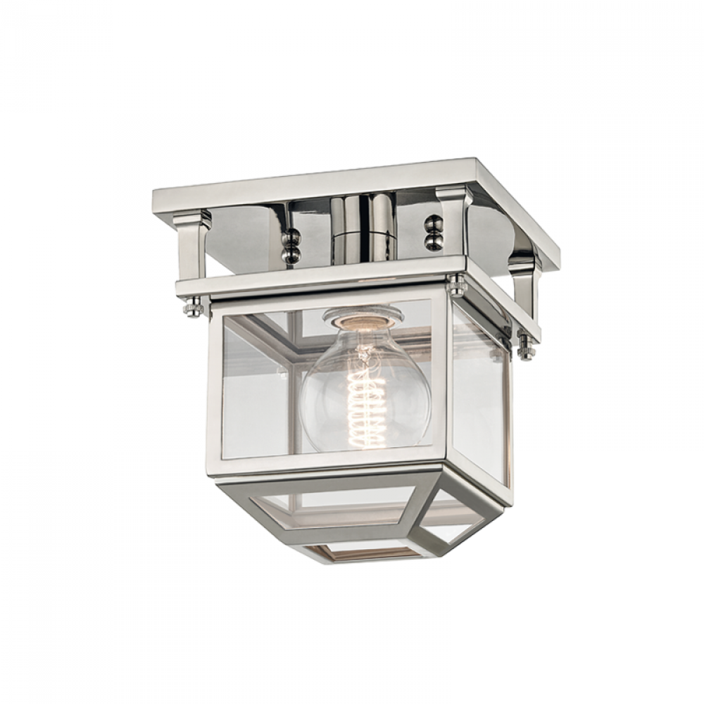 1 LIGHT SEMI FLUSH