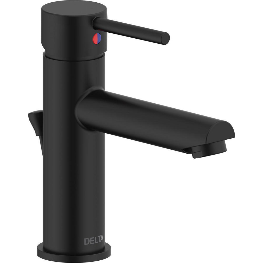 Modern Cylindrical Single Handle Faucet - by delta