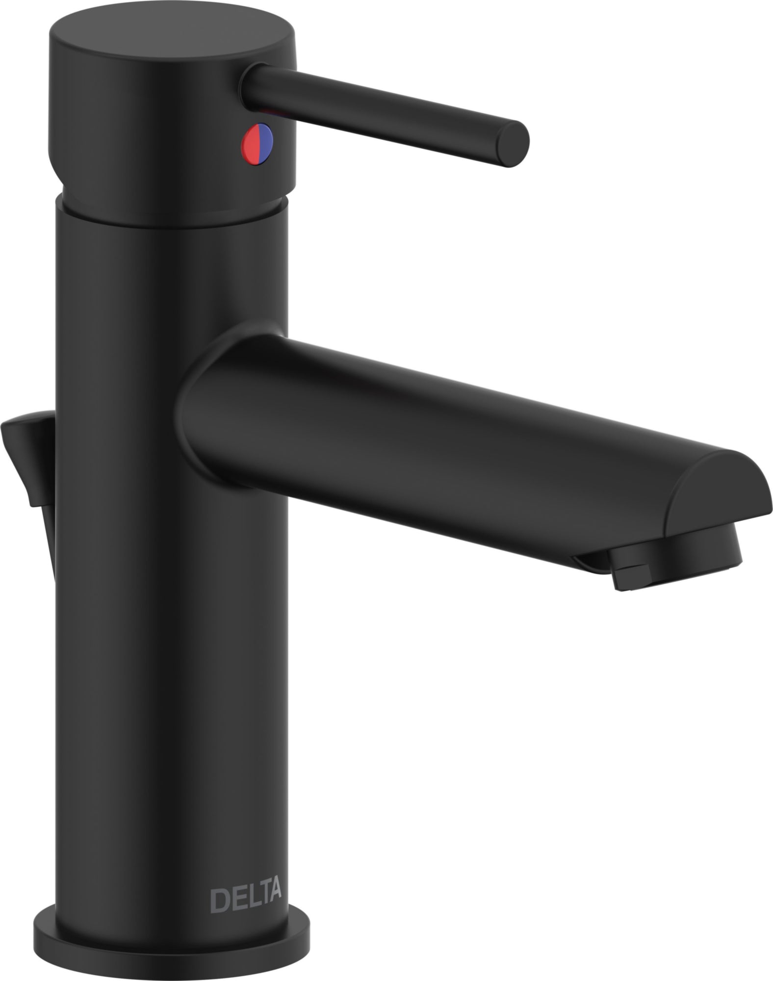 SINGLE HANDLE LAVATORY FAUCET MATTE BLACK