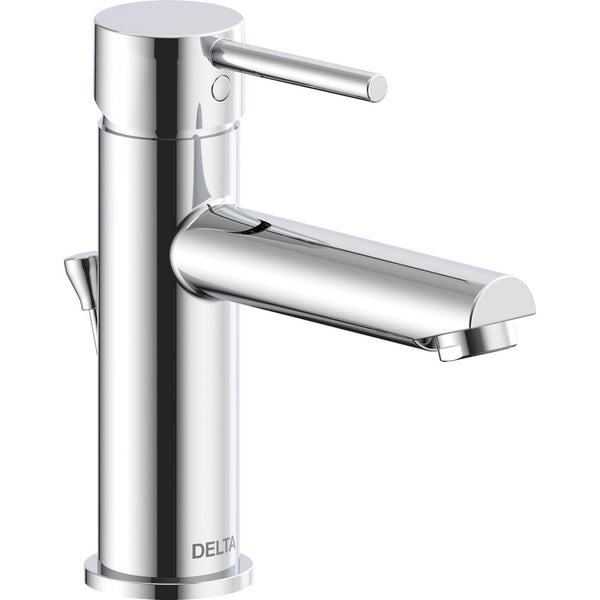 Modern Cylindrical Single Handle Faucet - by delta