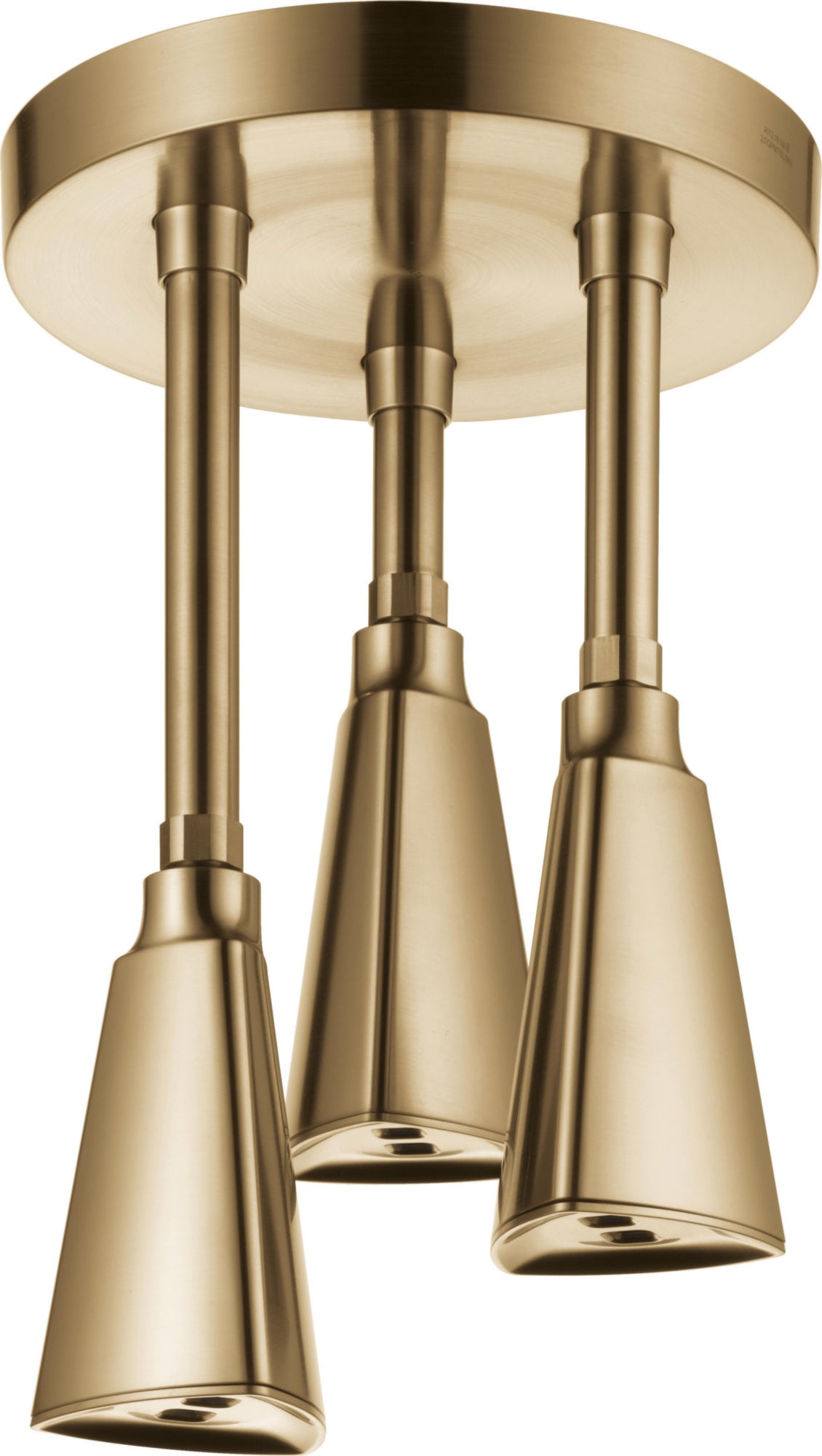 ZURA H2OKINETIC PENDANT RAINCAN SHOWER HEAD
