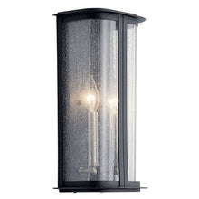 Load image into Gallery viewer, Timmin 7.25&quot; Exterior Wall Sconce in Distressed Black
