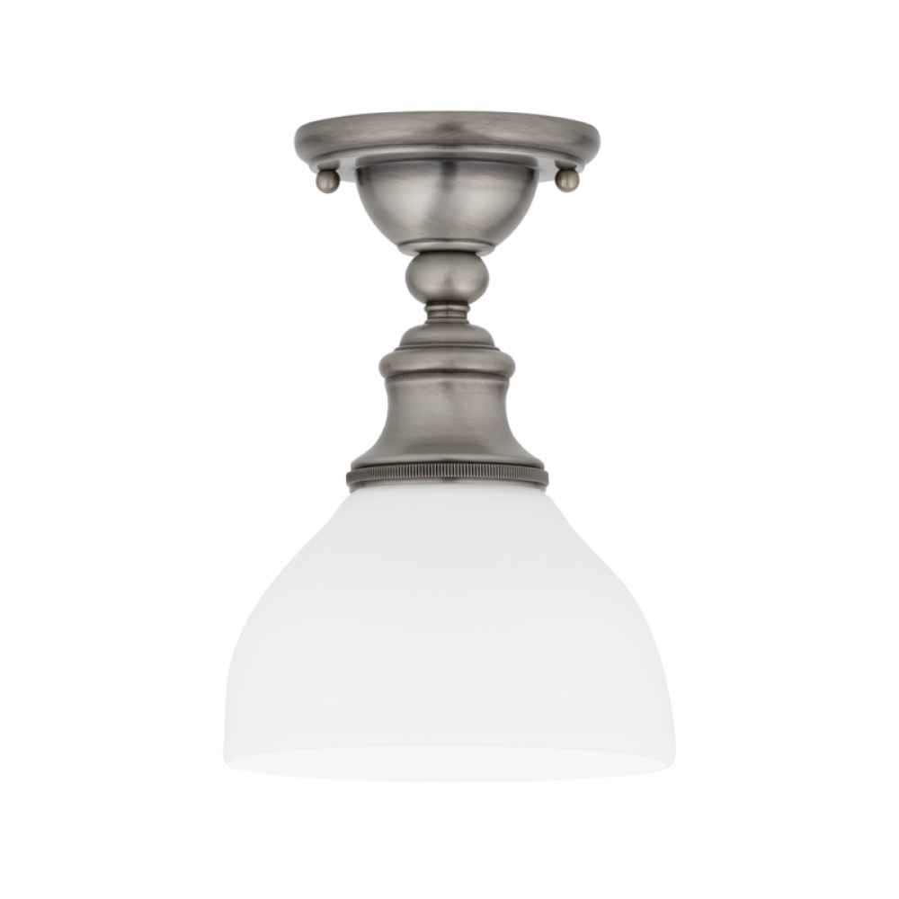 1 LIGHT SEMI FLUSH