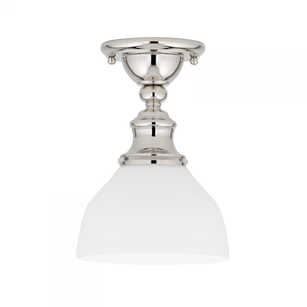 1 LIGHT SEMI FLUSH