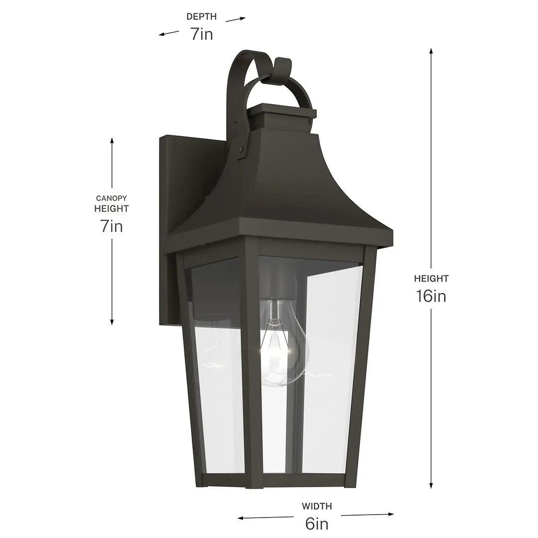 Cleary Outdoor Wall Light (2 Finishes)