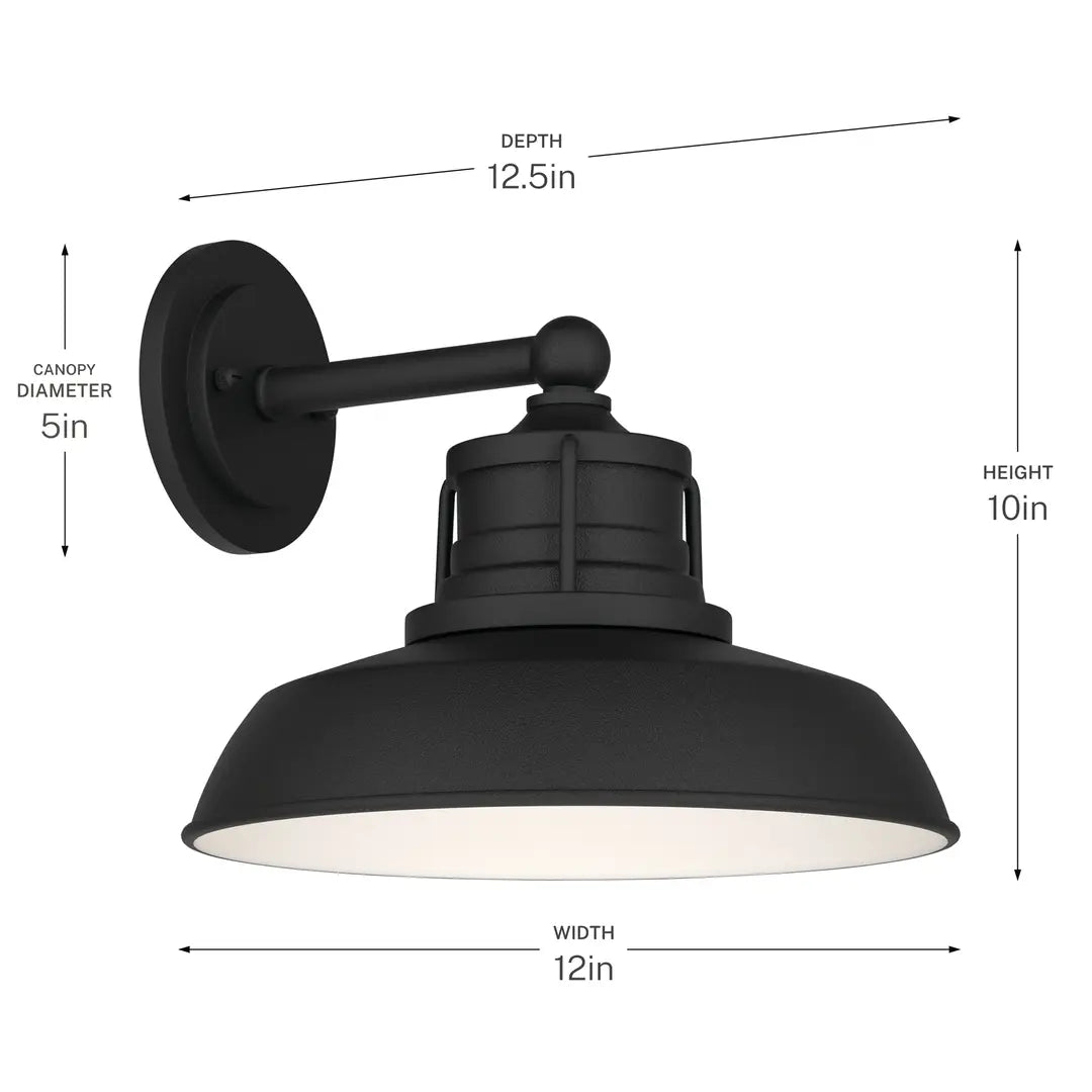 Fielding Outdoor Wall Light (2 Finishes)
