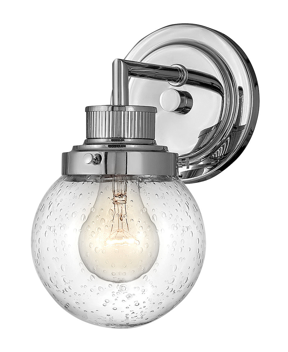 Small Single Light Vanity - Chrome