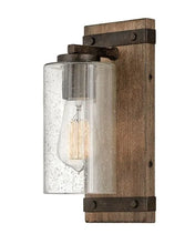 Load image into Gallery viewer, Sawyer Wall Sconce in Sequoia &amp; Iron Rust
