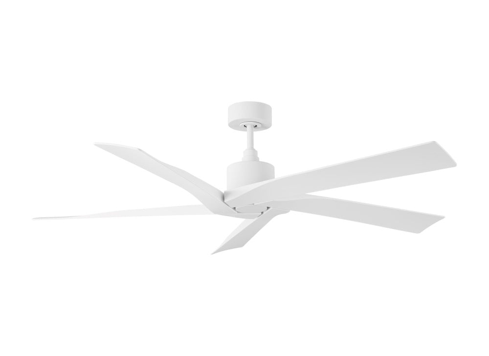 Aspen Coastal 56 Ceiling Fan in Matte White with Matte White Blades