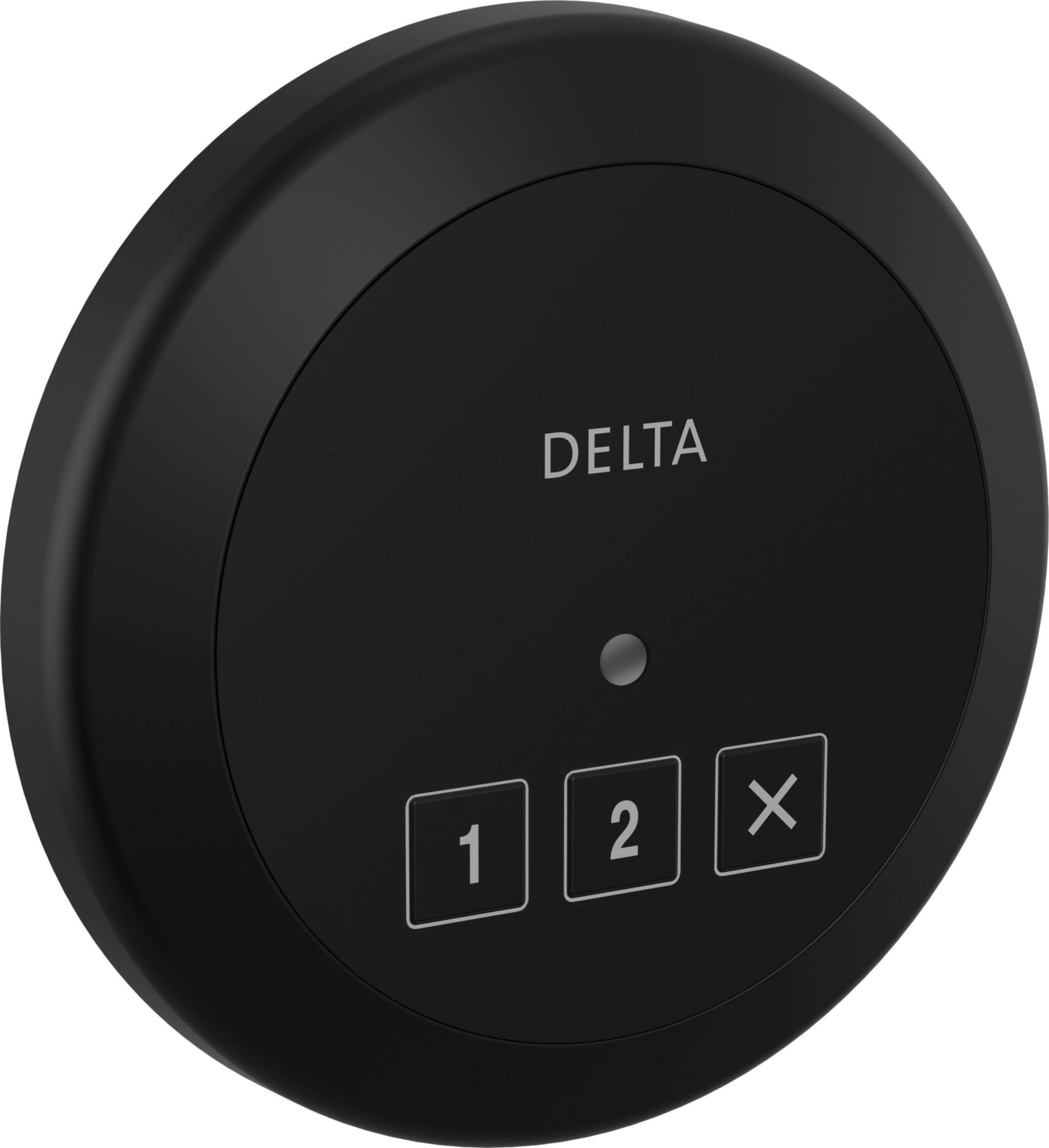 STEAMSCAPE ROUND EXTERIOR CON TROL MATTE BLACK