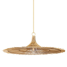 Load image into Gallery viewer, Costa Mesa Pendant in Vintage Gold Leaf
