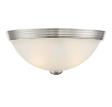 Load image into Gallery viewer, 2-Light Ceiling Light in Satin Nickel
