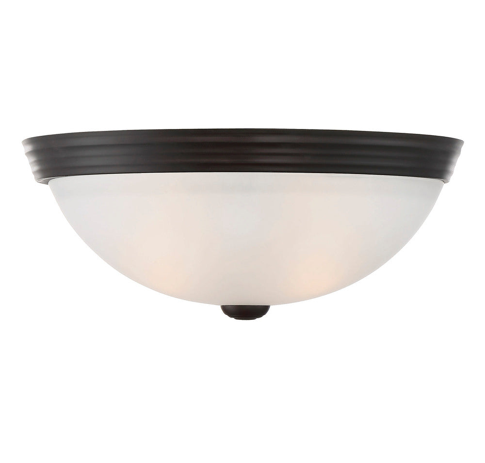 2-Light Ceiling Light in English Bronze
