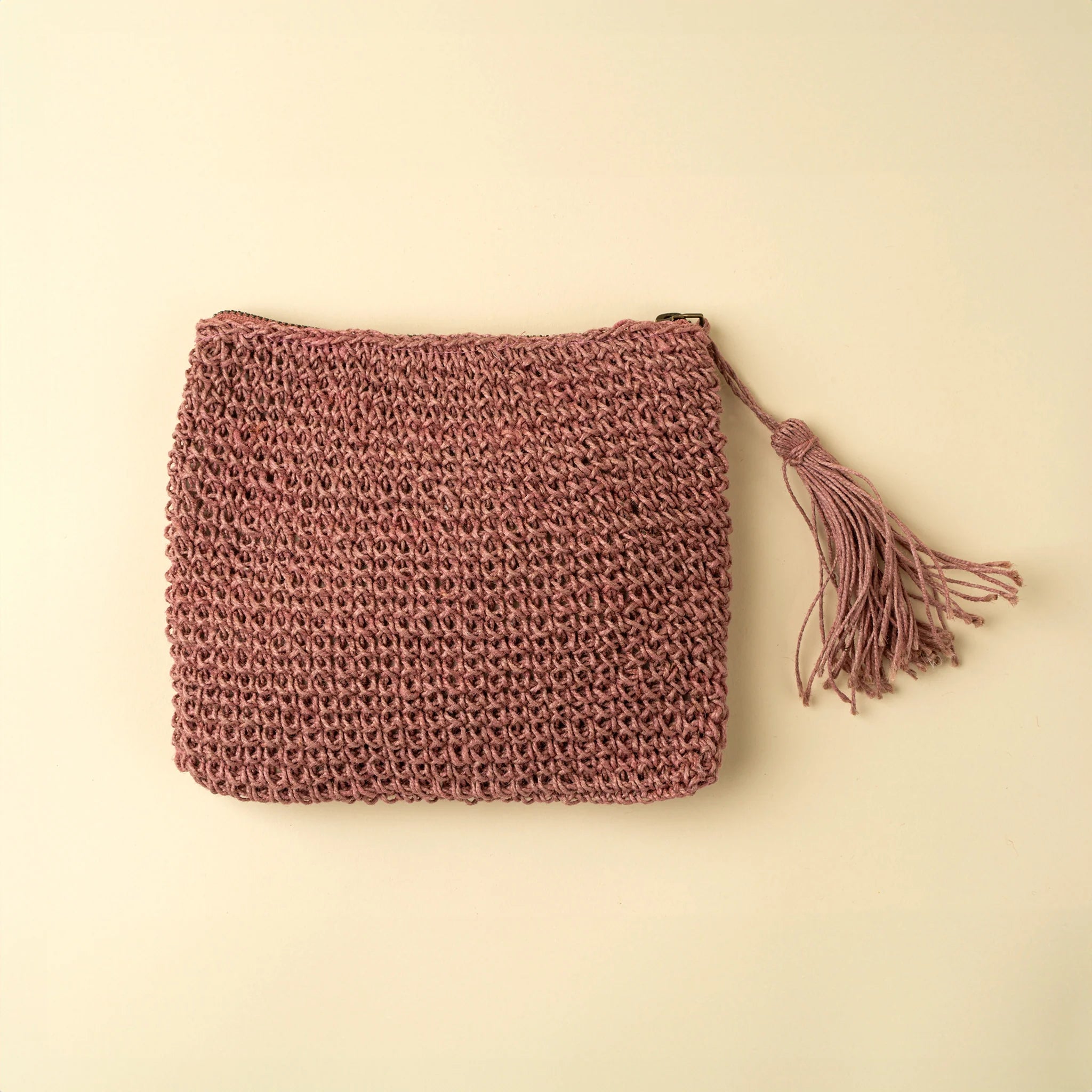 Lola Woven Jute Pouch (Multiple Colours)