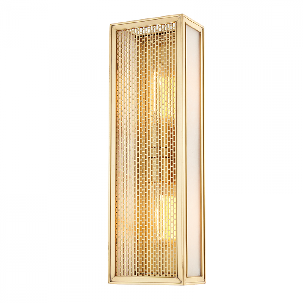 2 LIGHT WALL SCONCE