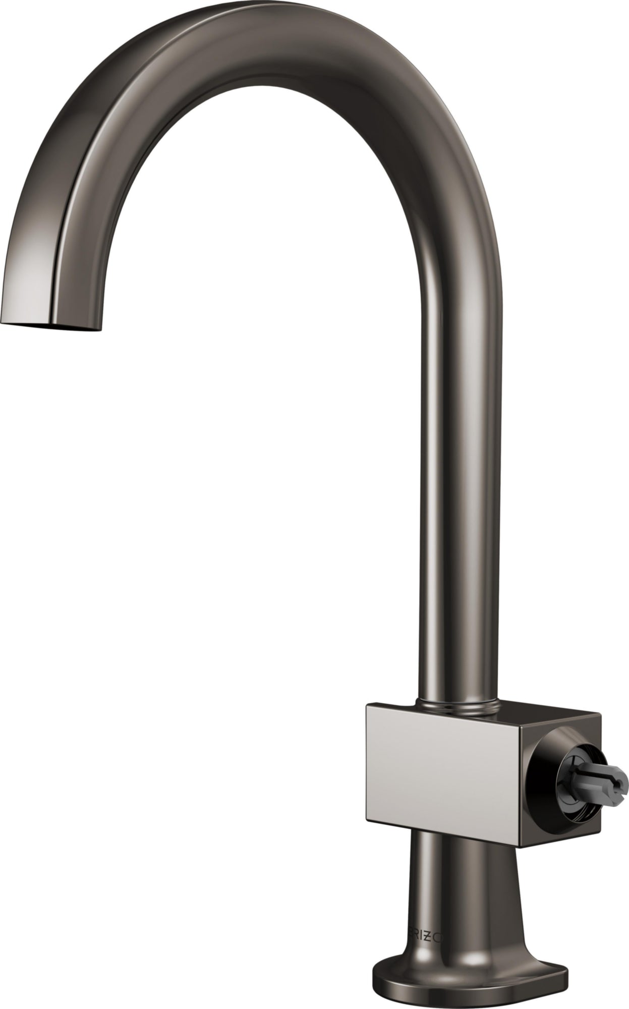 BAR FAUCET WITH ARC SPOUT - LESS HANDLE