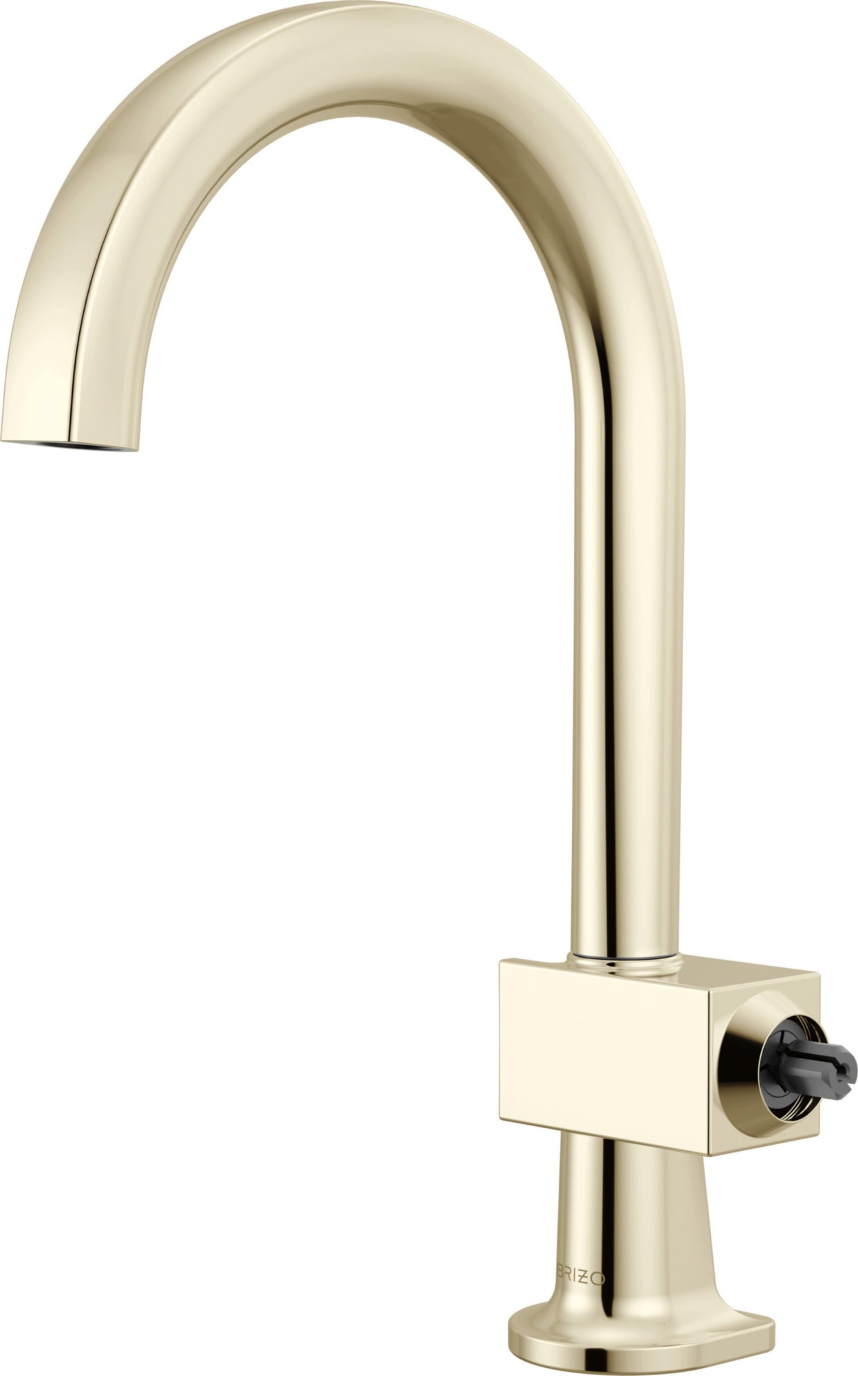 BAR FAUCET WITH ARC SPOUT - LESS HANDLE
