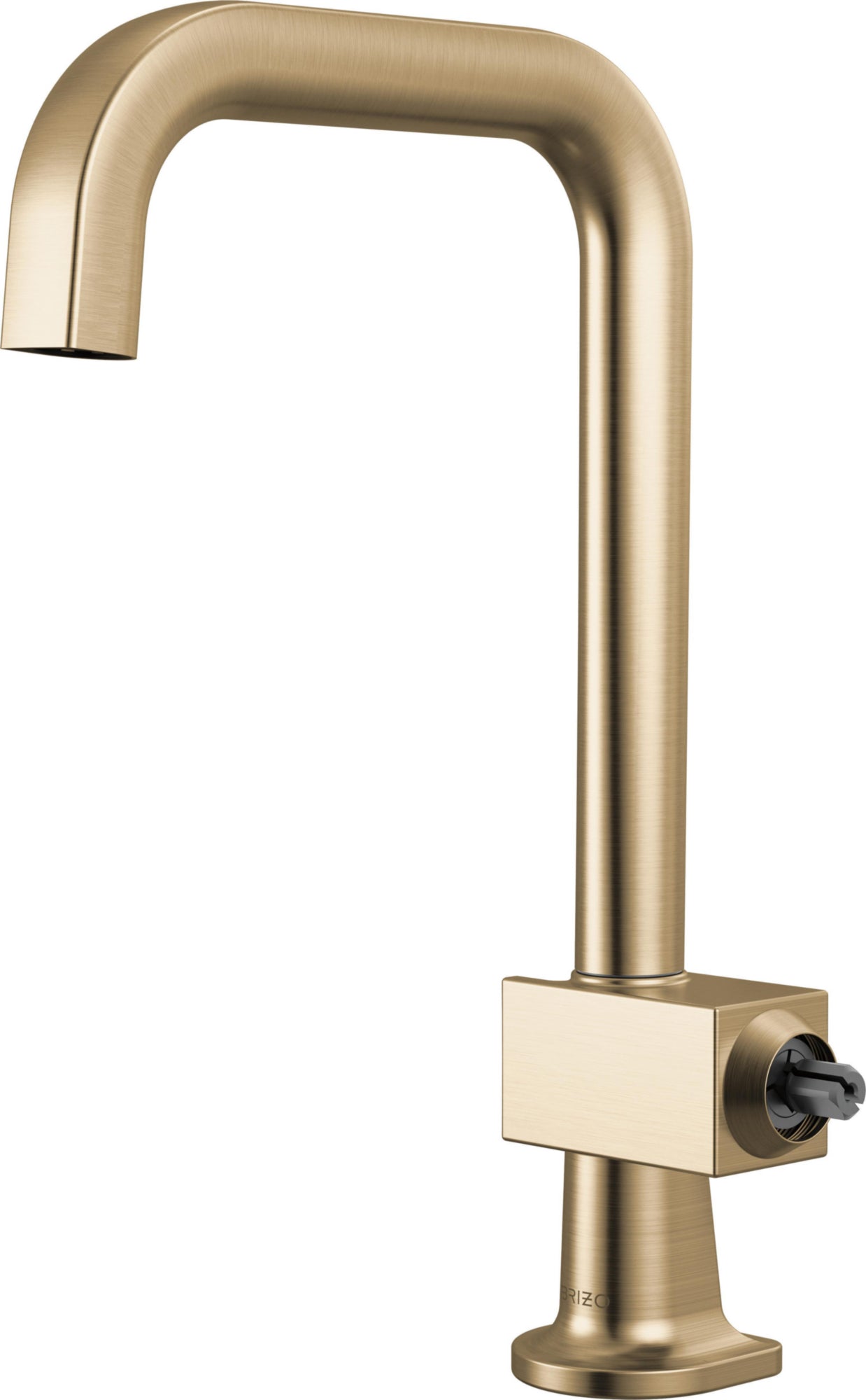 BAR FAUCET WITH SQUARE SPOUT - LESS HAND