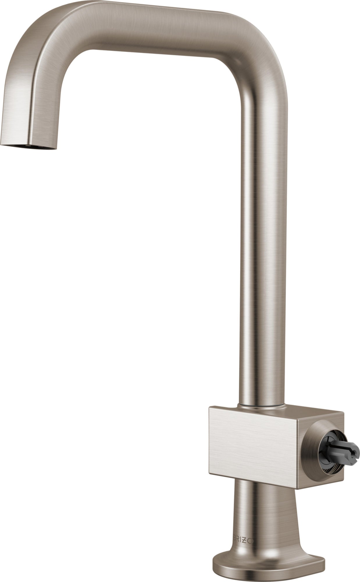 BAR FAUCET WITH SQUARE SPOUT - LESS HAND