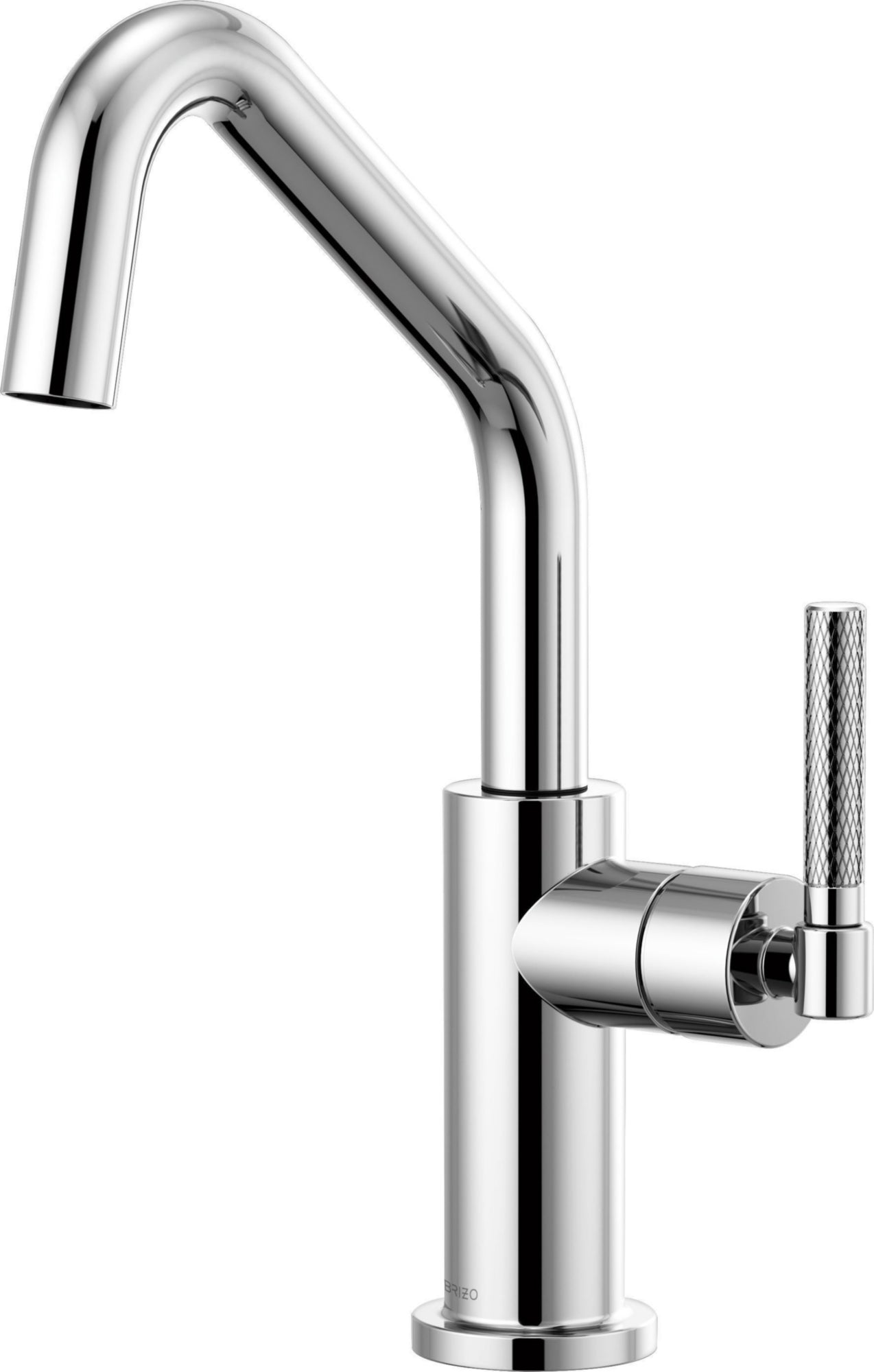 ANGLED SPOUT BAR, KNURLED HANDLE                            