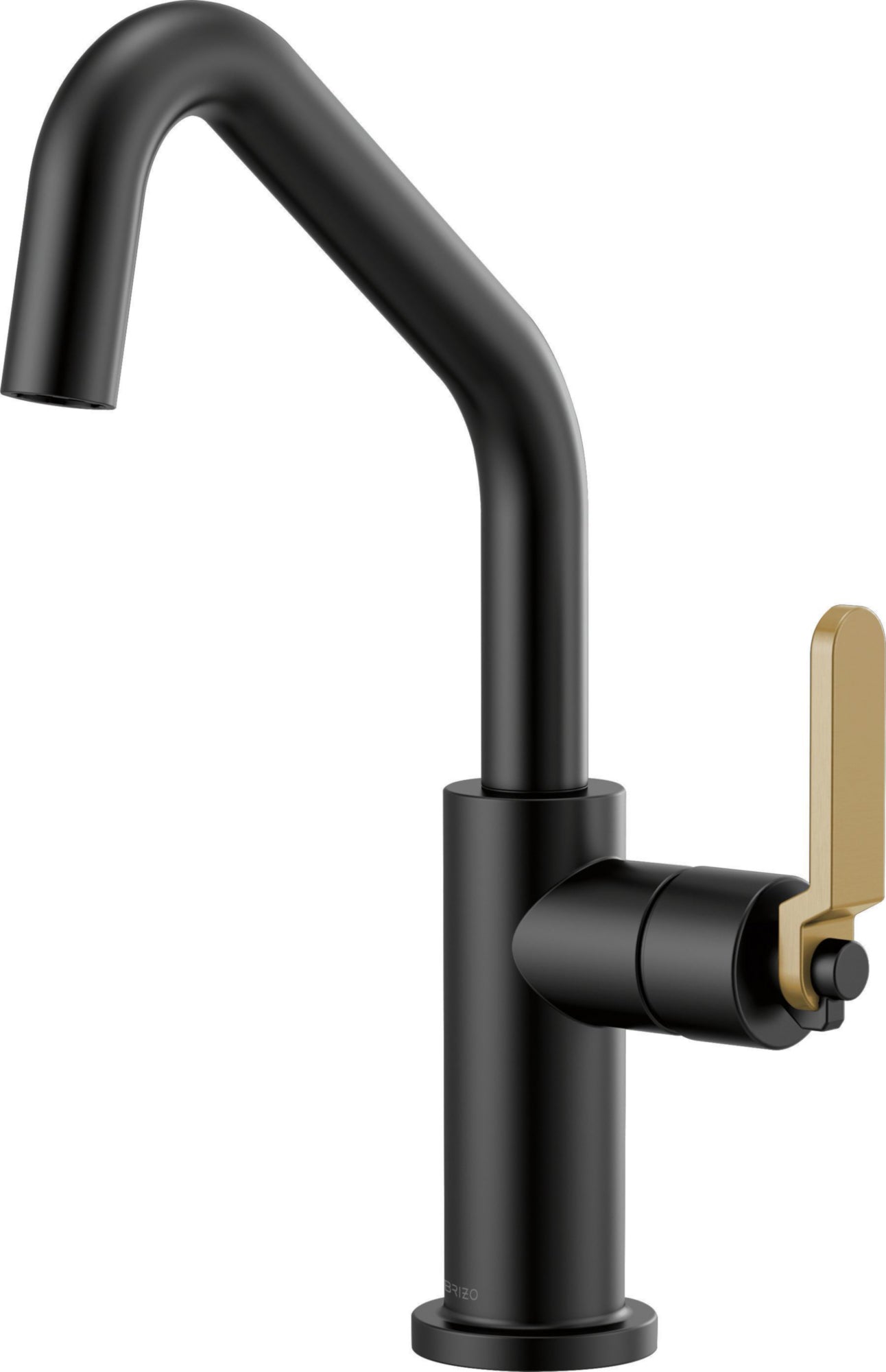 ANGLED SPOUT BAR, INDUSTRIAL HANDLE                         