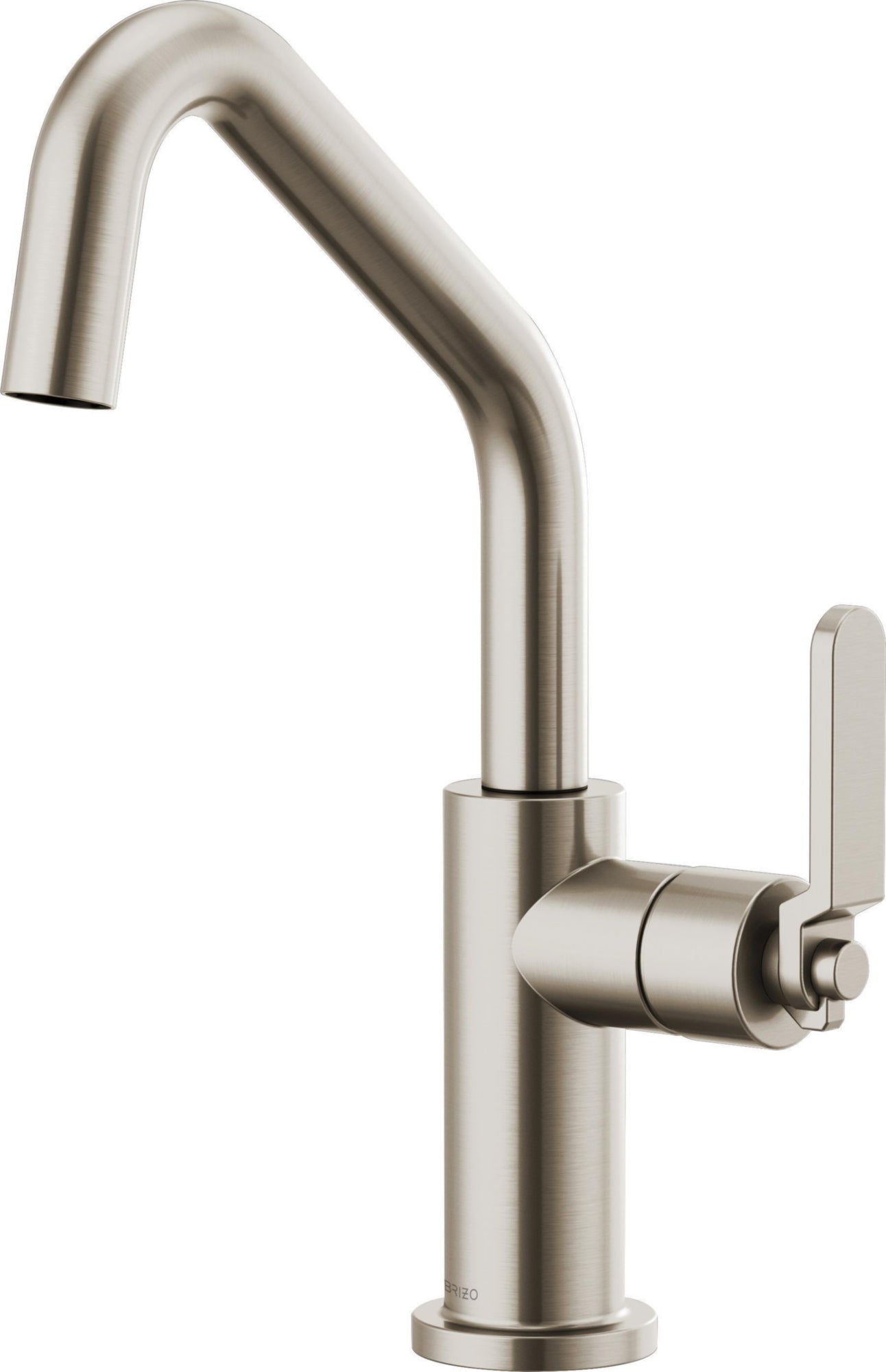 ANGLED SPOUT BAR, INDUSTRIAL HANDLE                         