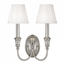 Load image into Gallery viewer, 2 LIGHT WALL SCONCE
