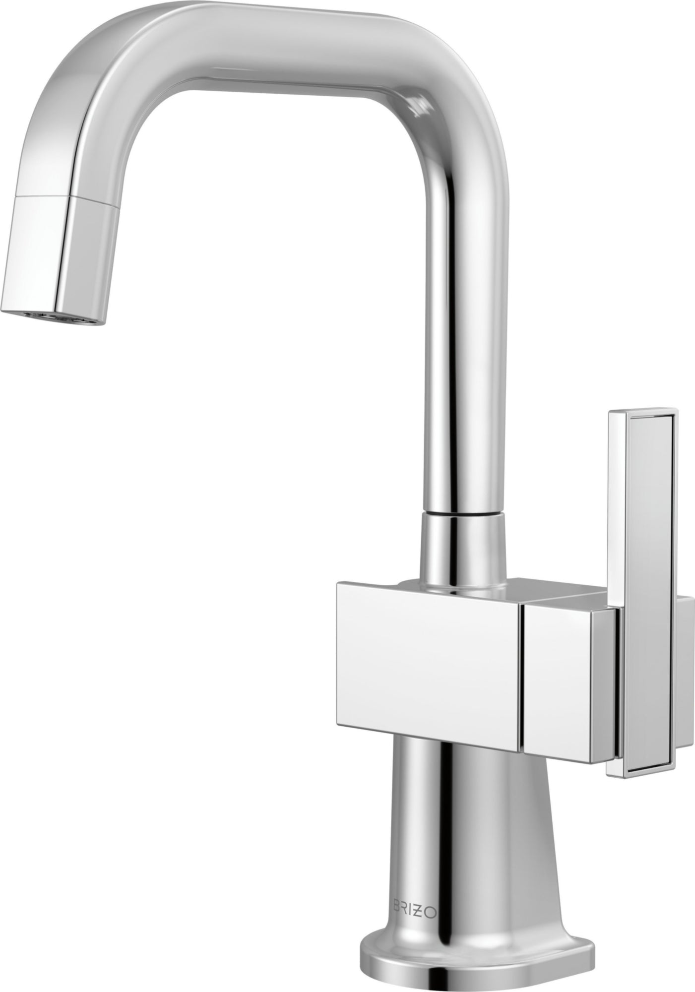 BEVERAGE FAUCET WITH SQUARE SPOUT