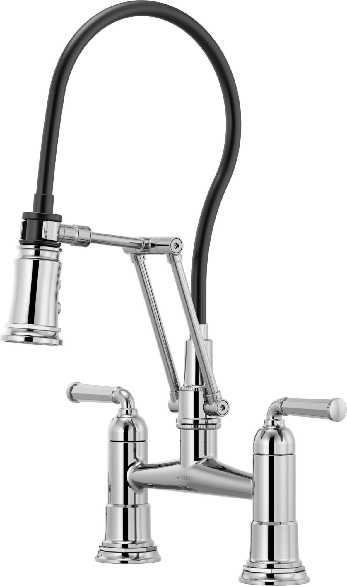 ARTICULATING BRIDGE FAUCET