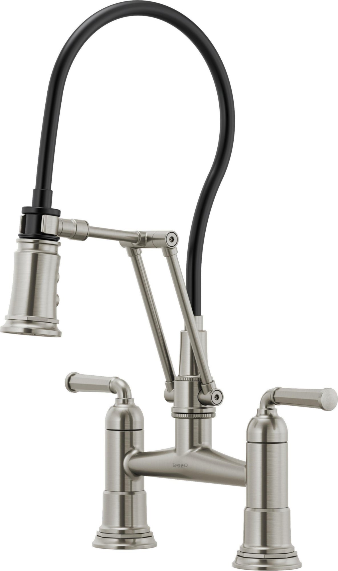 ARTICULATING BRIDGE FAUCET