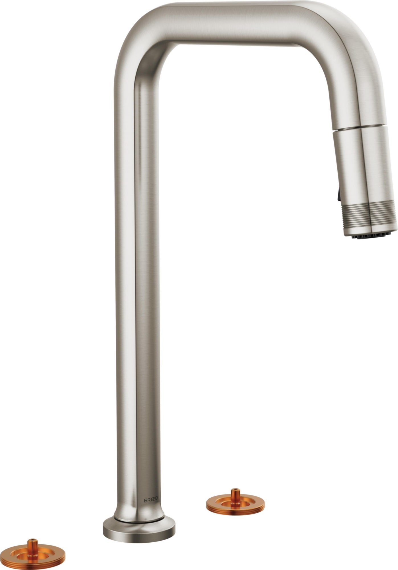 SQUARE SPOUT 2H PULL-DOWN WIDESPREAD