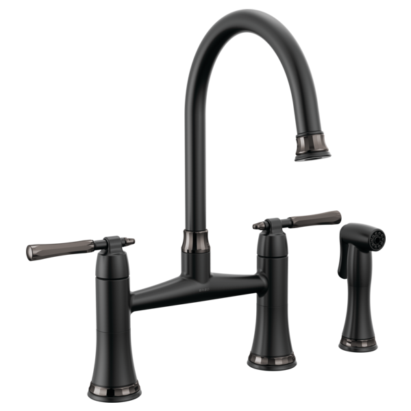 Tulham Bridge Kitchen Faucet with Side Spray - by Brizo