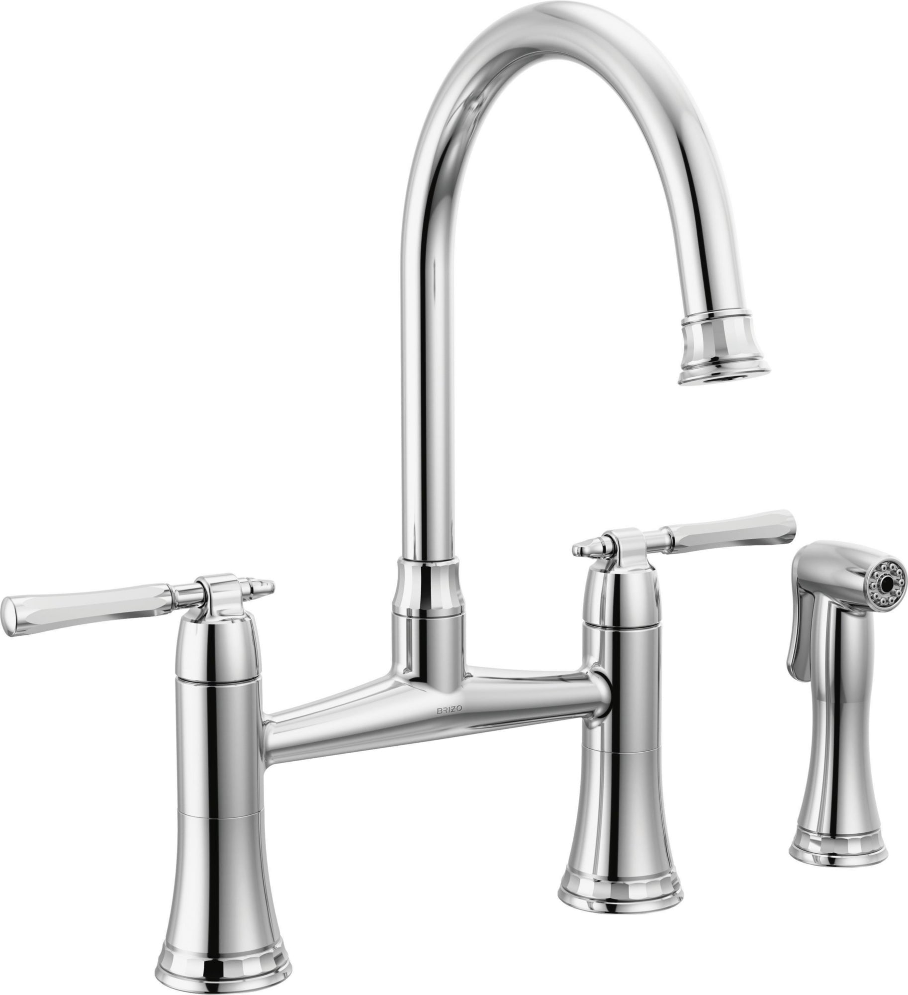 BRIDGE FAUCET WITH SPRAY - 2L