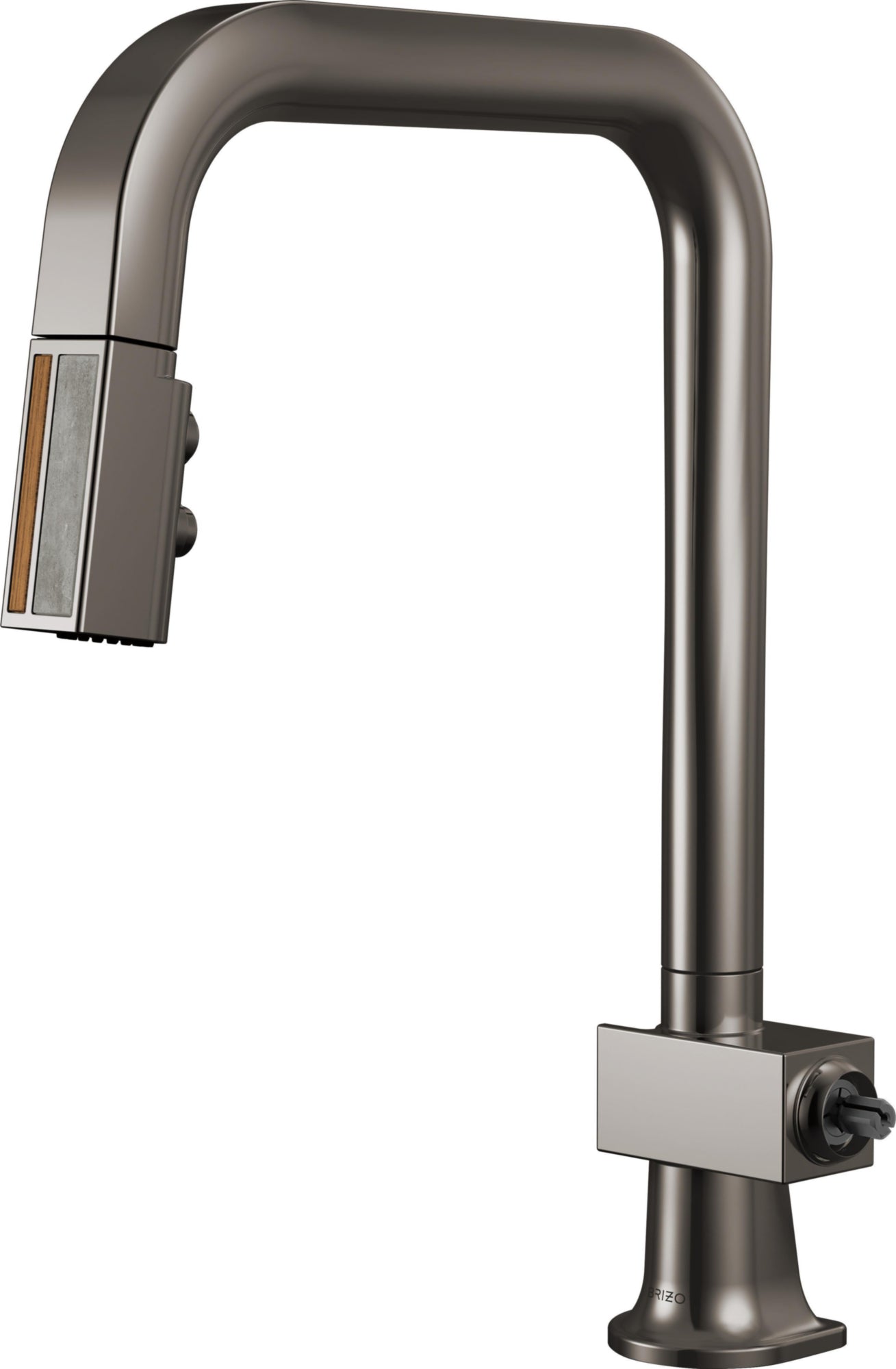 PULL-DOWN FAUCET WITH SQUARE SPOUT - LES