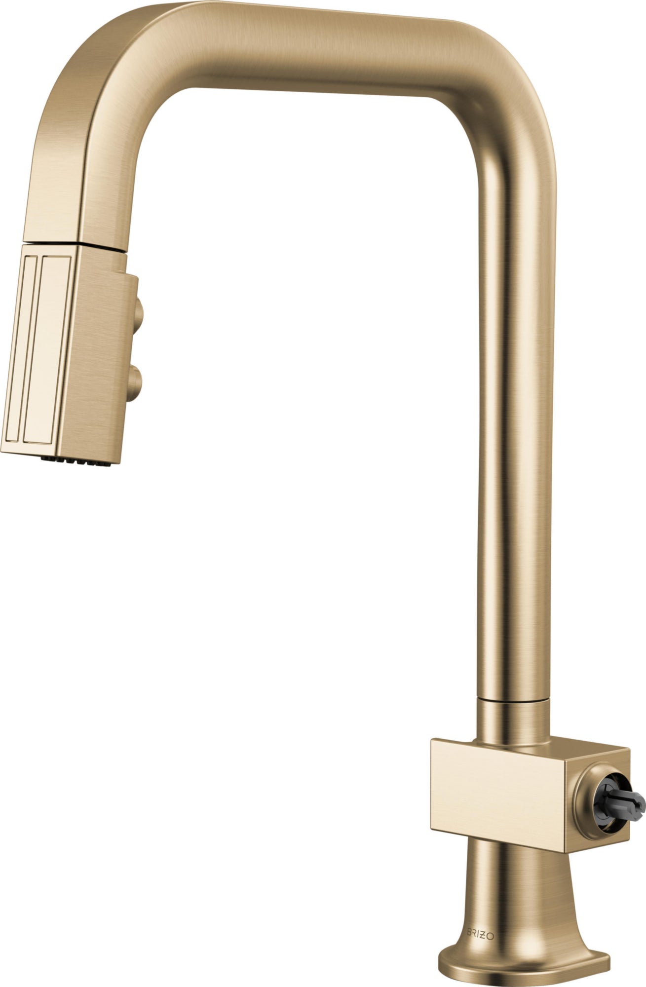 PULL-DOWN FAUCET WITH SQUARE SPOUT - LES