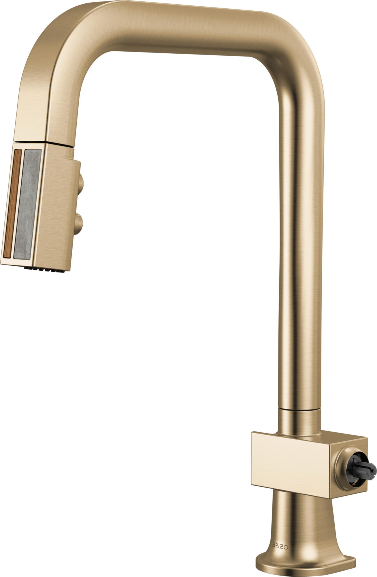 PULL-DOWN FAUCET WITH SQUARE SPOUT - LES