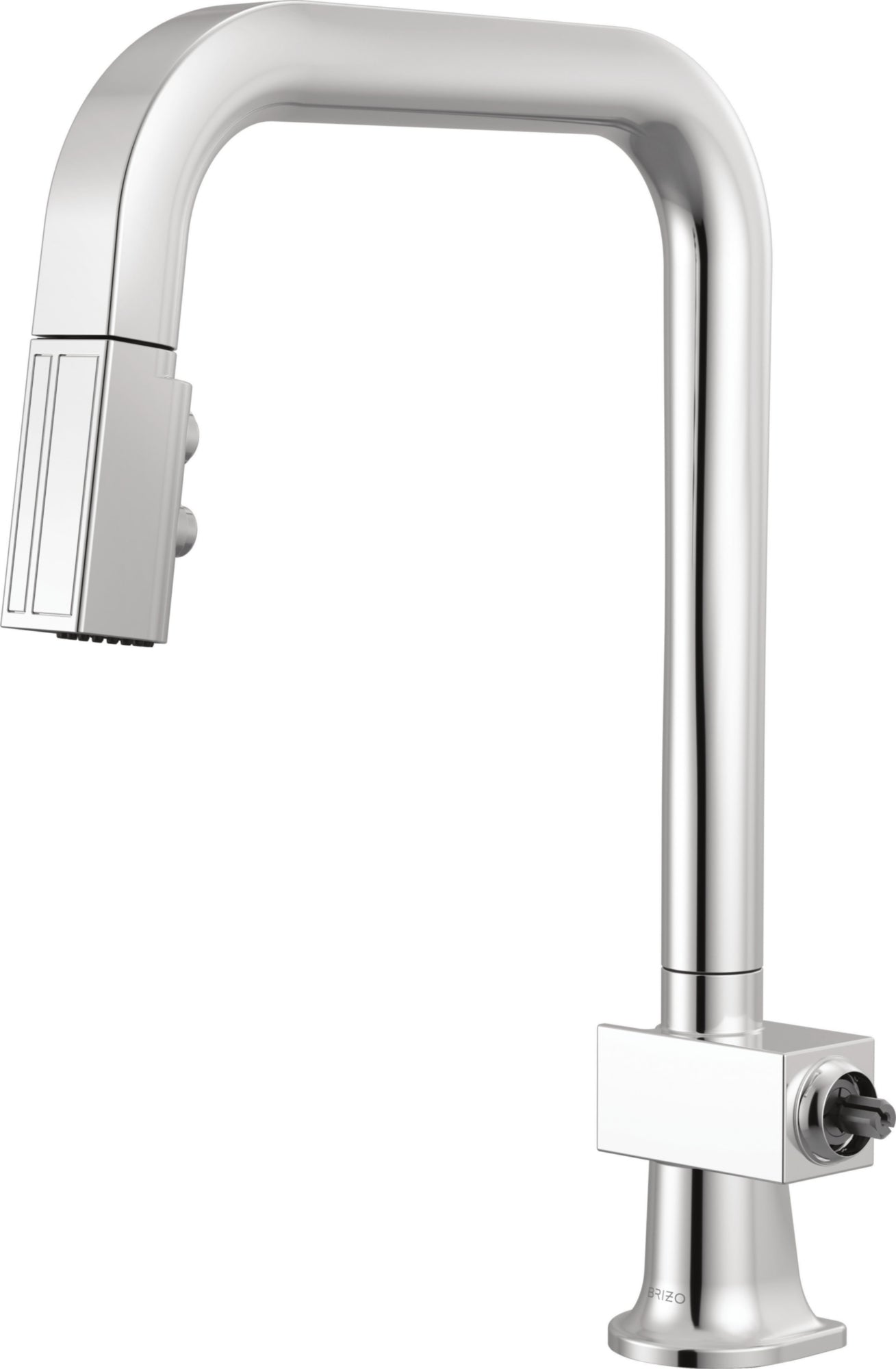 PULL-DOWN FAUCET WITH SQUARE SPOUT - LES