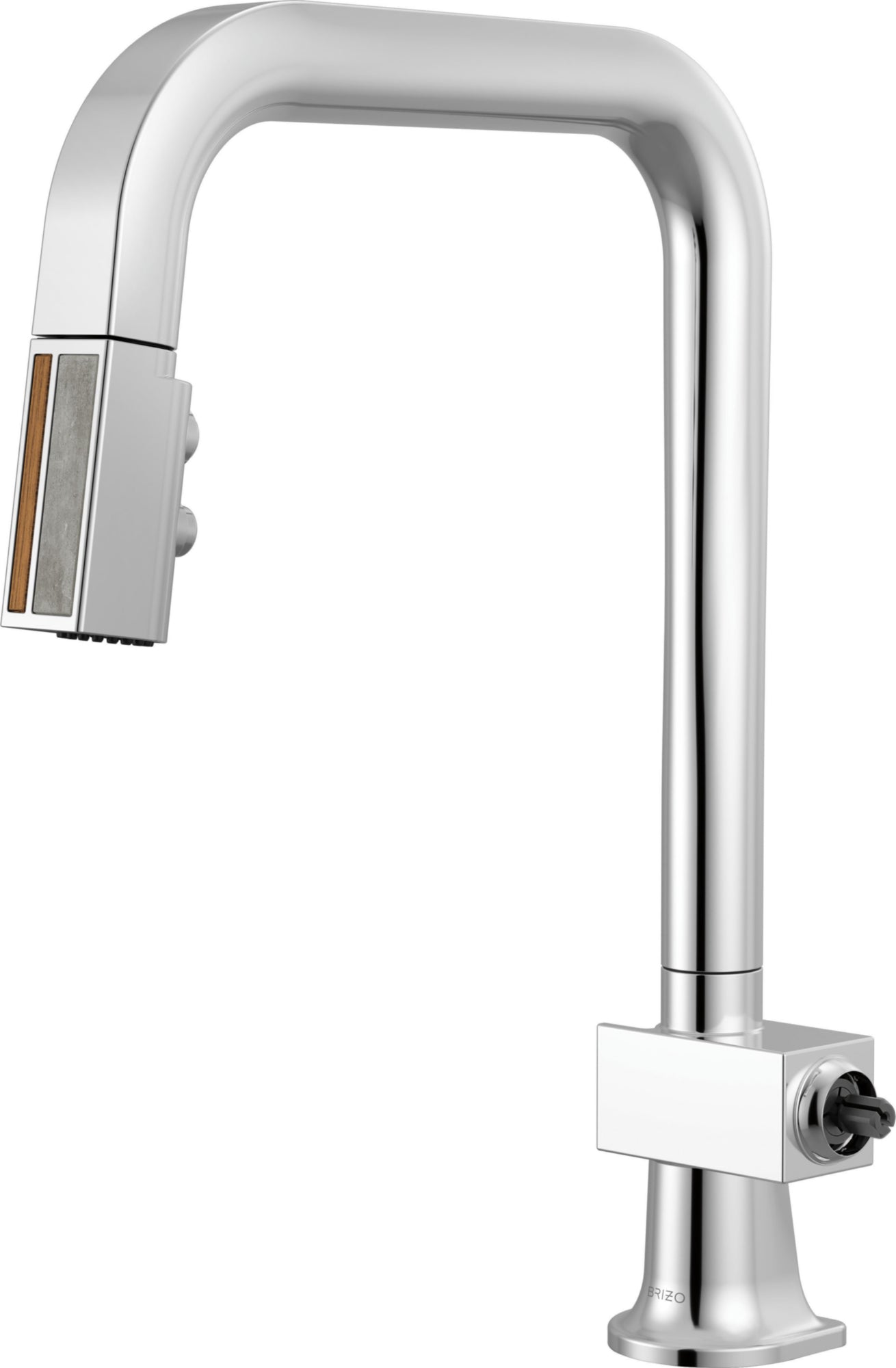 PULL-DOWN FAUCET WITH SQUARE SPOUT - LES