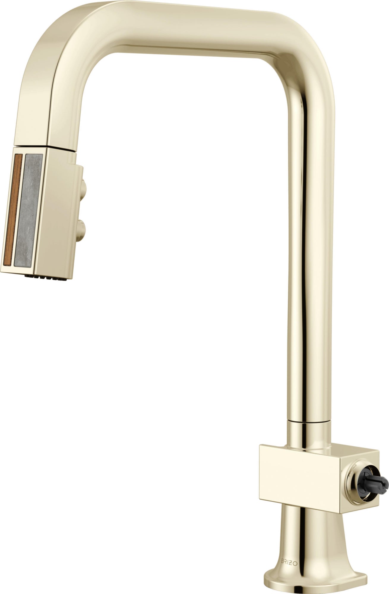 PULL-DOWN FAUCET WITH SQUARE SPOUT - LES
