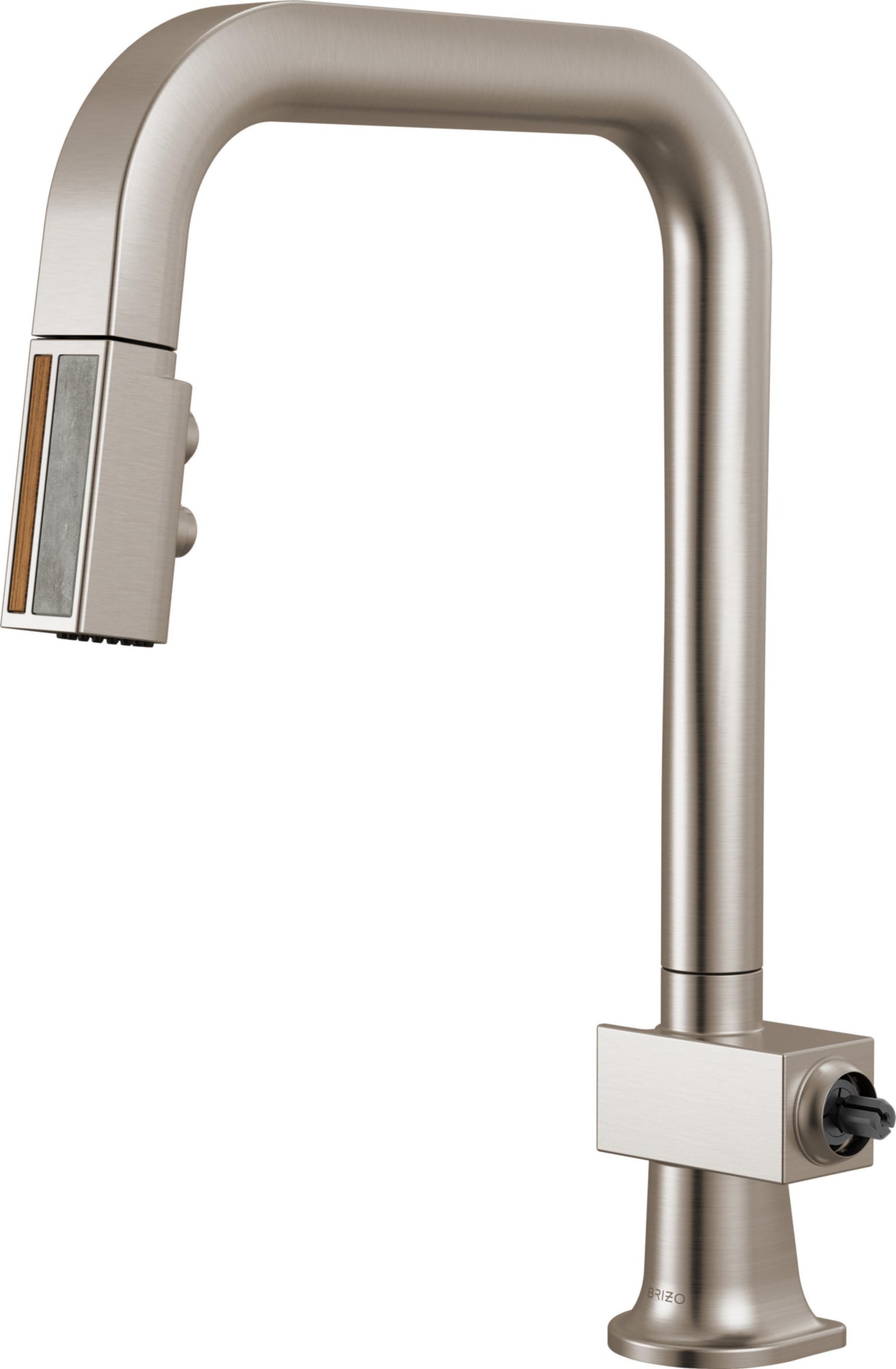 PULL-DOWN FAUCET WITH SQUARE SPOUT - LES