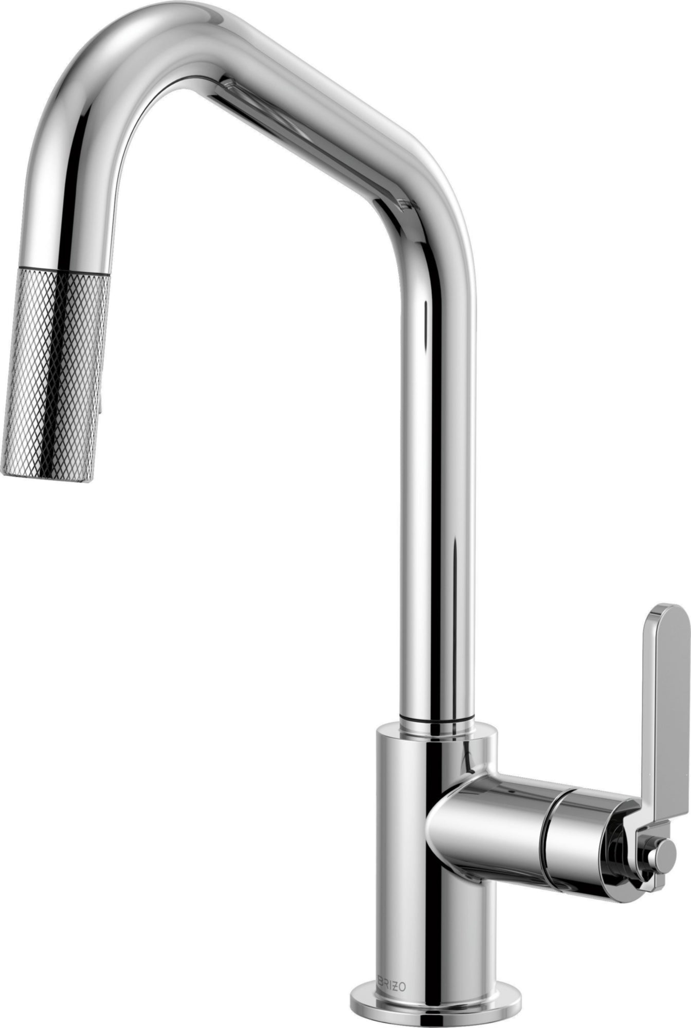 ANGLED SPOUT PULL-DOWN, INDUSTRIAL HANDLE                   
