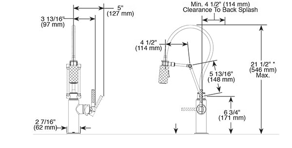 Litze Articulating Faucet - by Brizo