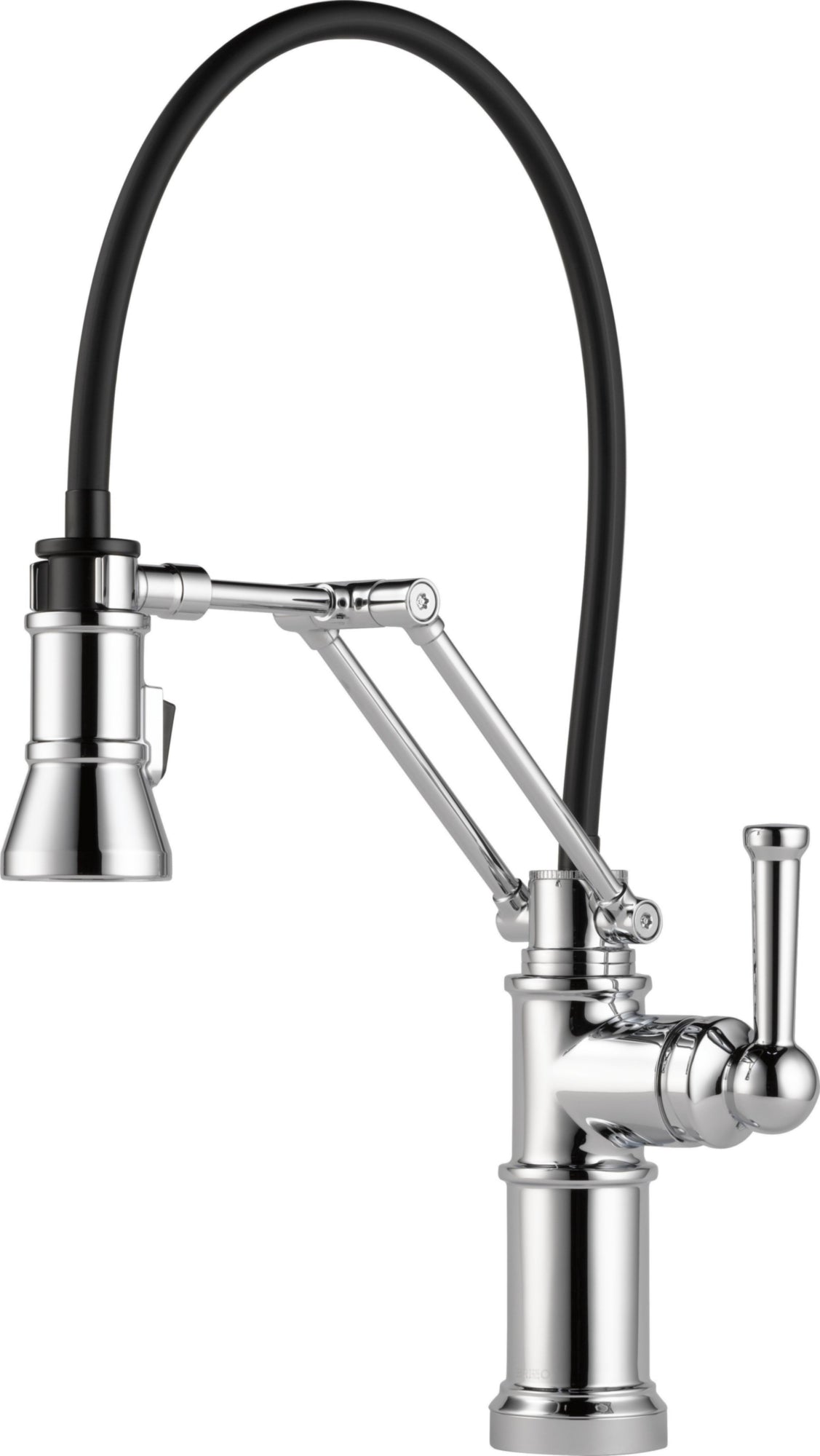 SINGLE HANDLE ARTICULATING ARM KITCHEN FAUCET