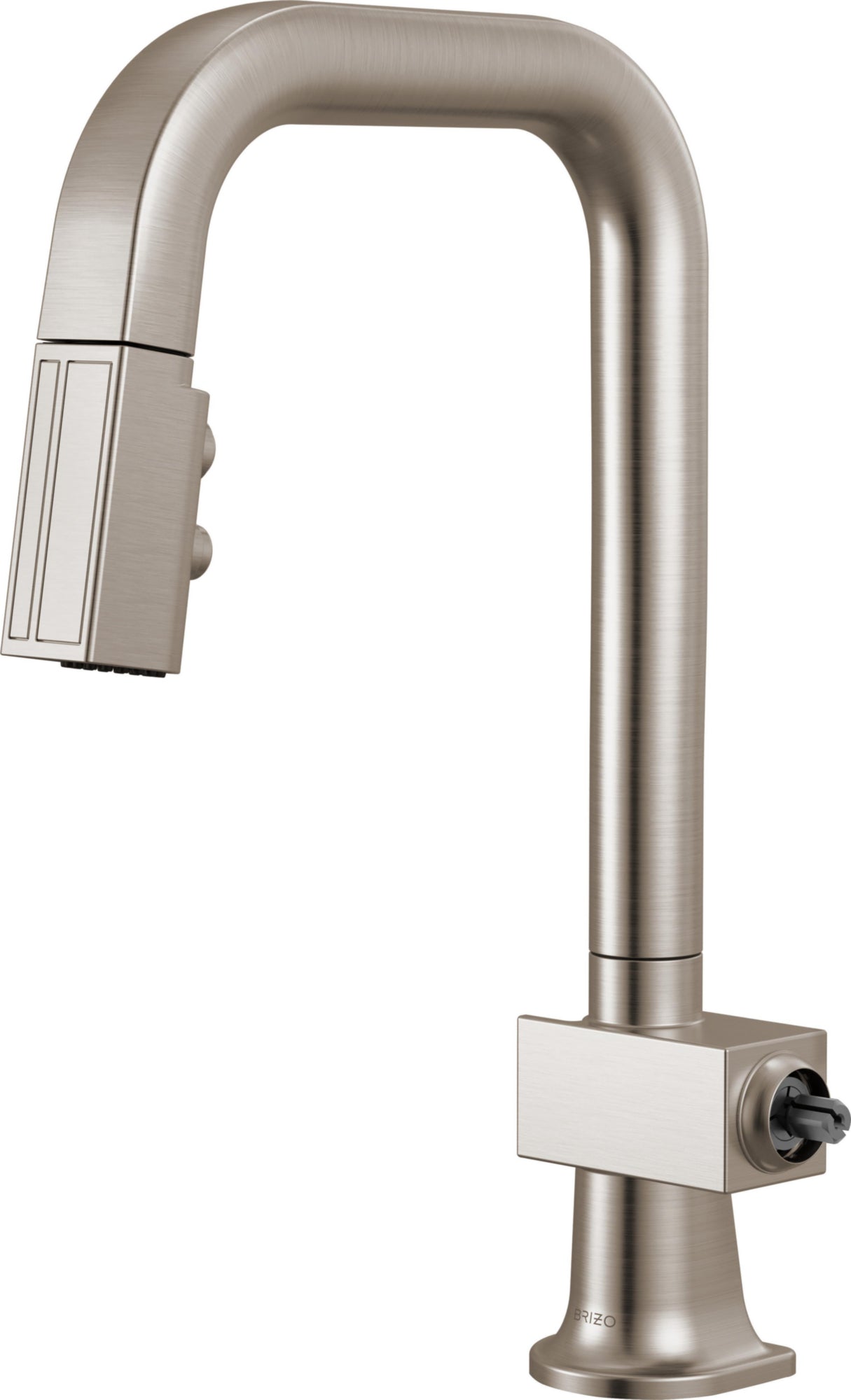 PULL-DOWN PREP FAUCET WITH SQUARE SPOUT