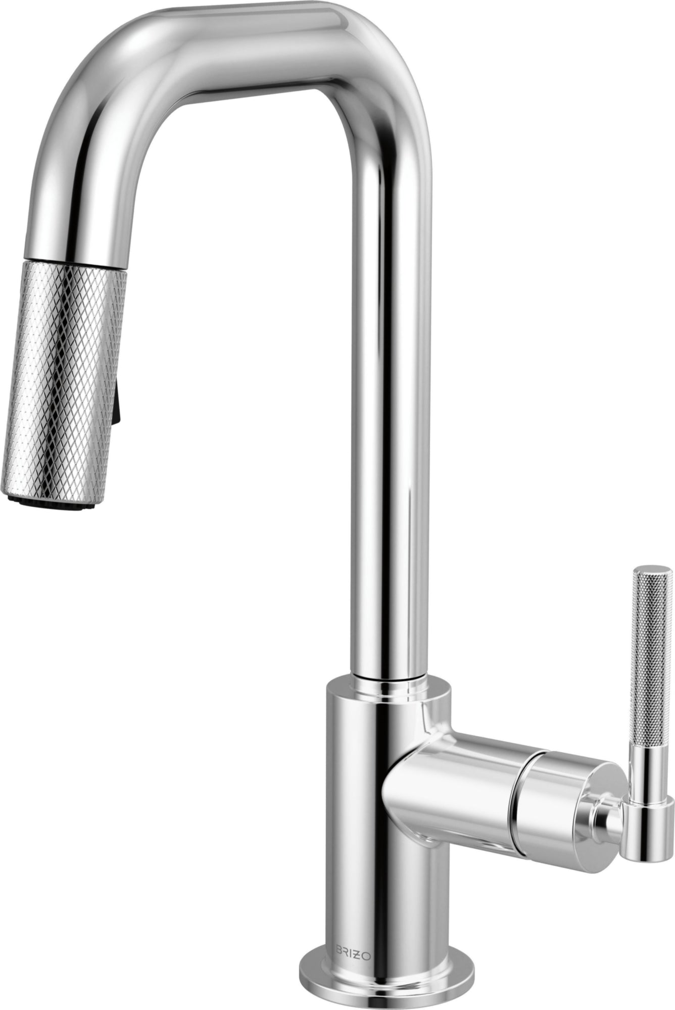 PULL-DOWN PREP FAUCET WITH SQUARE SPOUT
