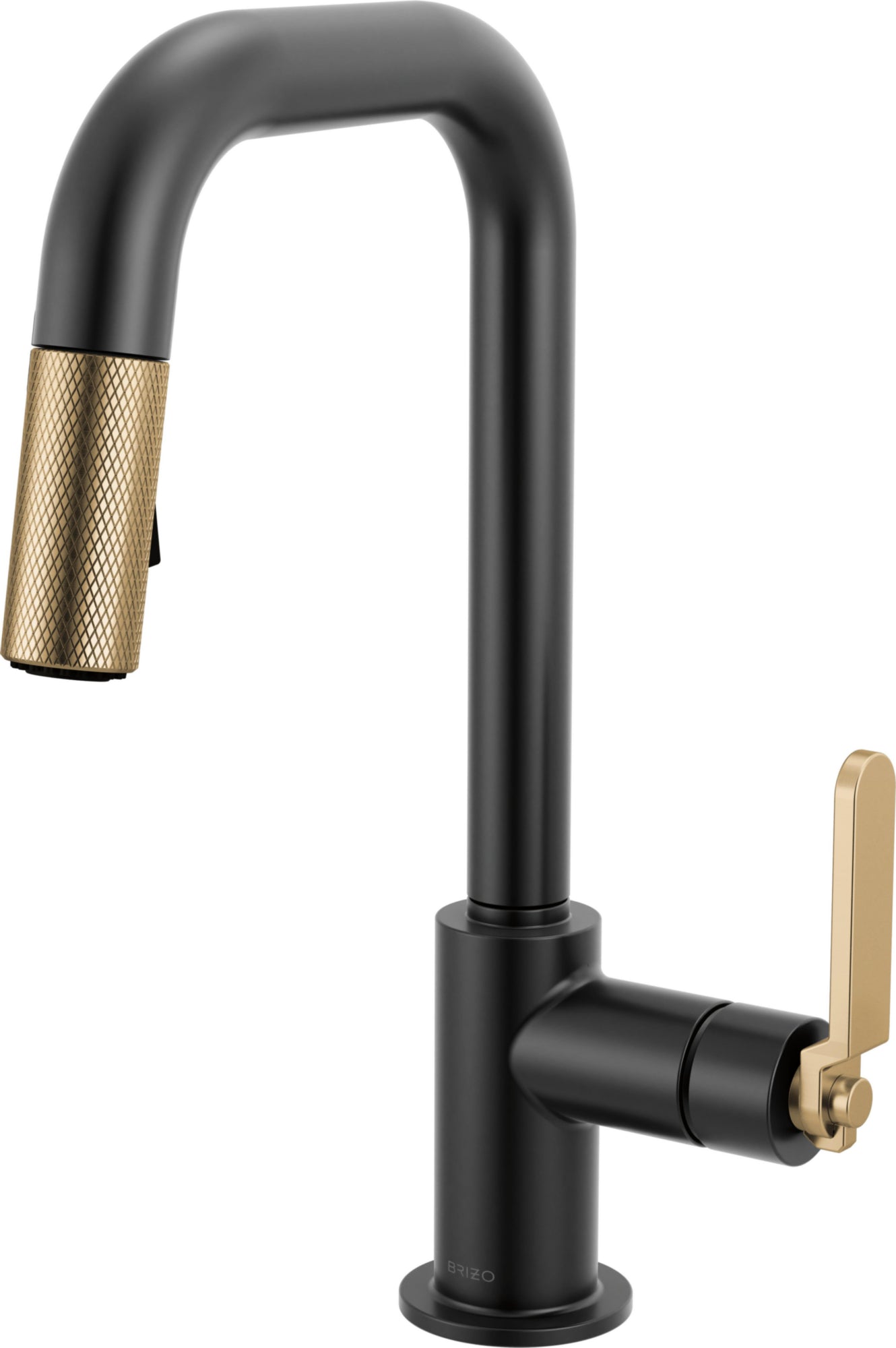 PULL-DOWN PREP FAUCET WITH SQUARE SPOUT